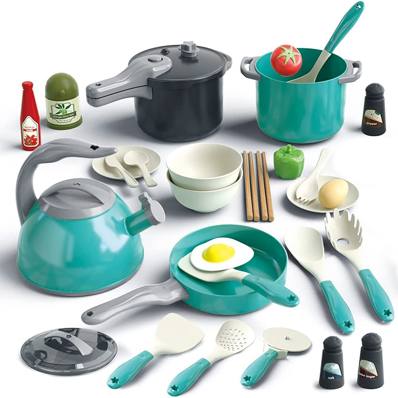 Kids Outdoor Kitchen Set - Kinder Küche Spielzeug Zubehör Kleinkind Pretend