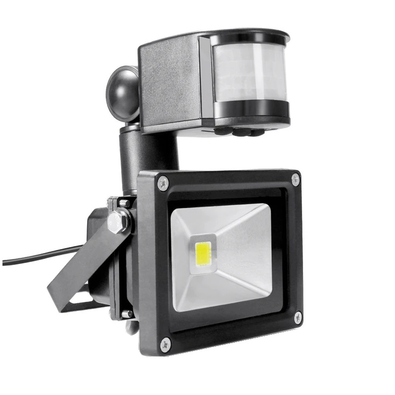 Balance Beam Outdoor - 10W PIR LED Flutlicht 12V Strom