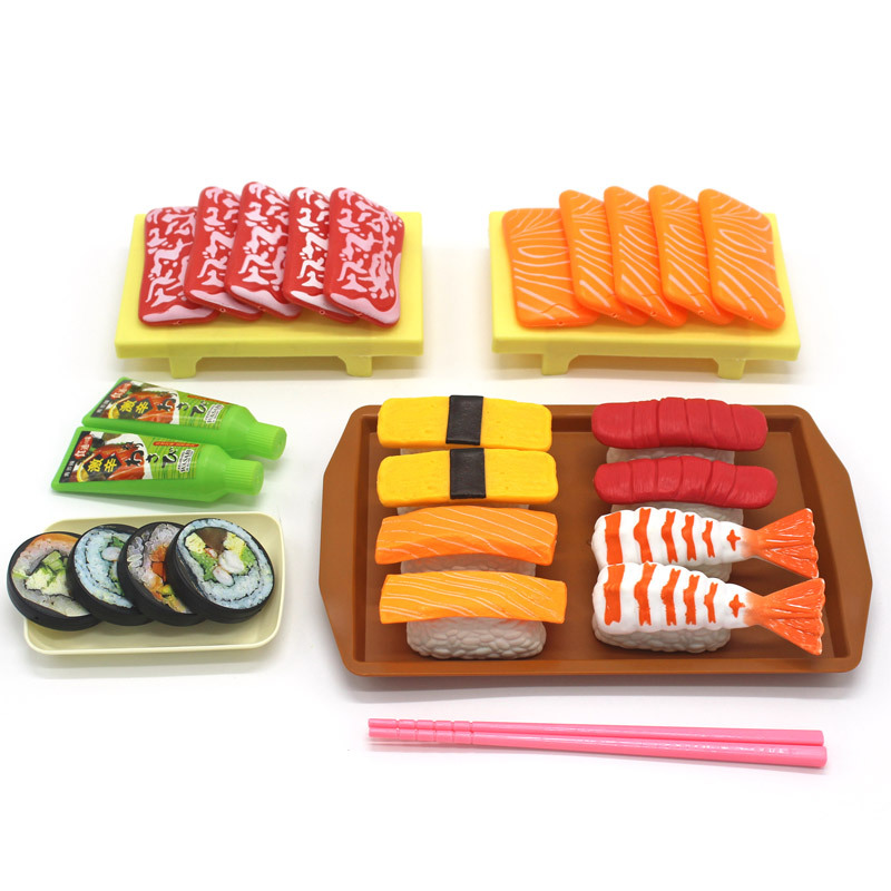 Kids Outdoor Kitchen Set - Kinder Simulation Lebensmittel Japanische Lebensmittel Pretend