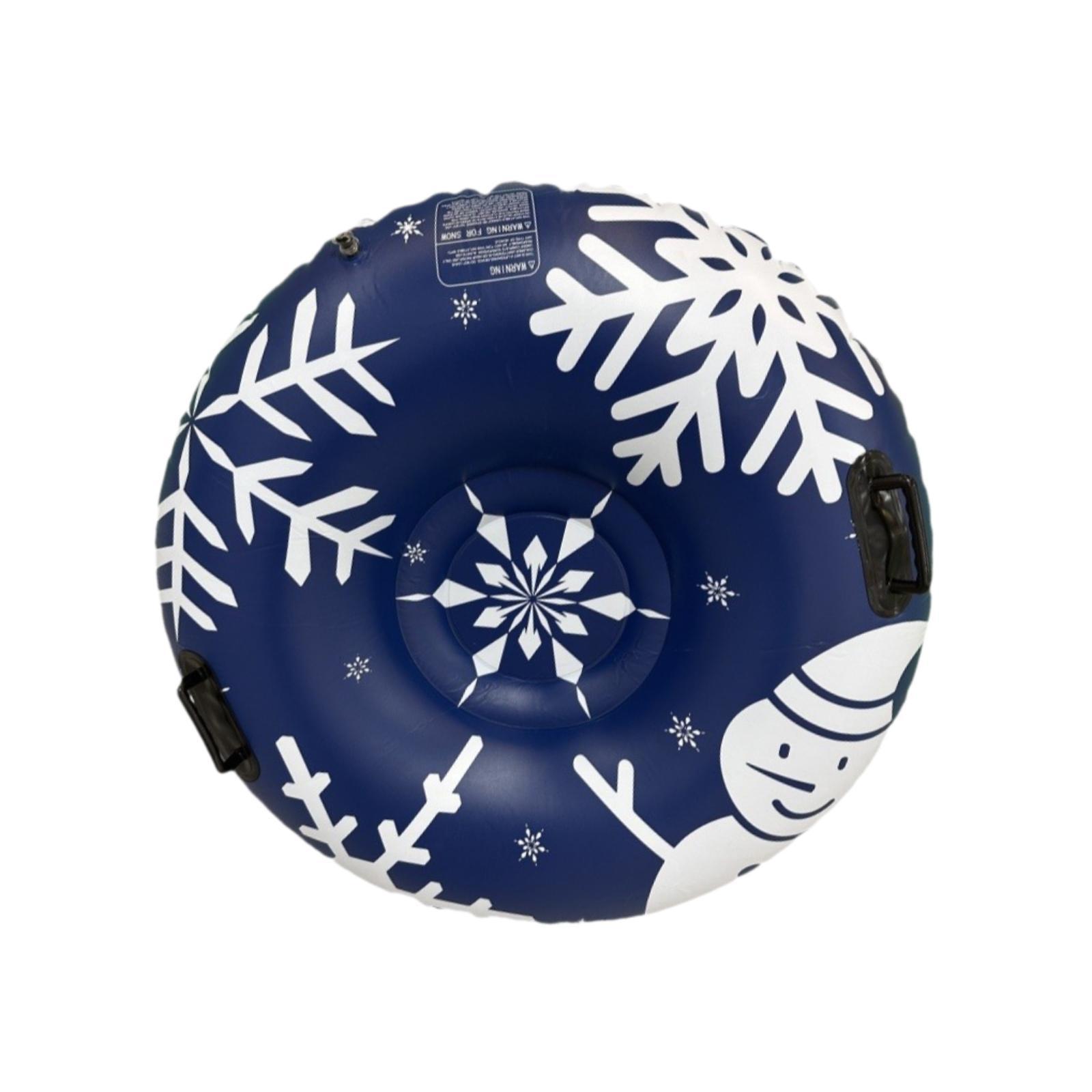 Kids Outdoor Youtube - Große Aufblasbare Schneereifen 120cm Kälteresistenter Schlitten