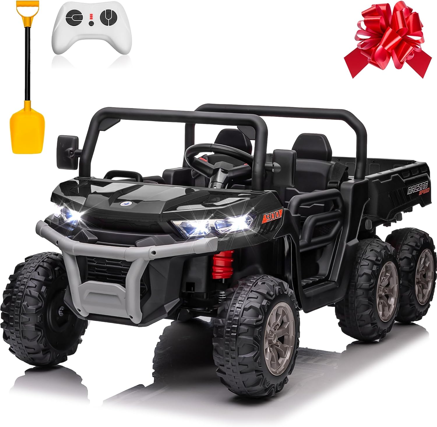 Ride On Toy Car - 4x4 24V Elektro-Kipper mit Fernbedienung, 2-Sitzer
