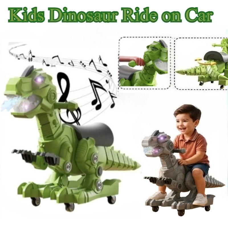 Ride On Toy Car - Dinosaurier-Fahrt auf Spielzeug, Kleinkind-Fahrt auf Autos
