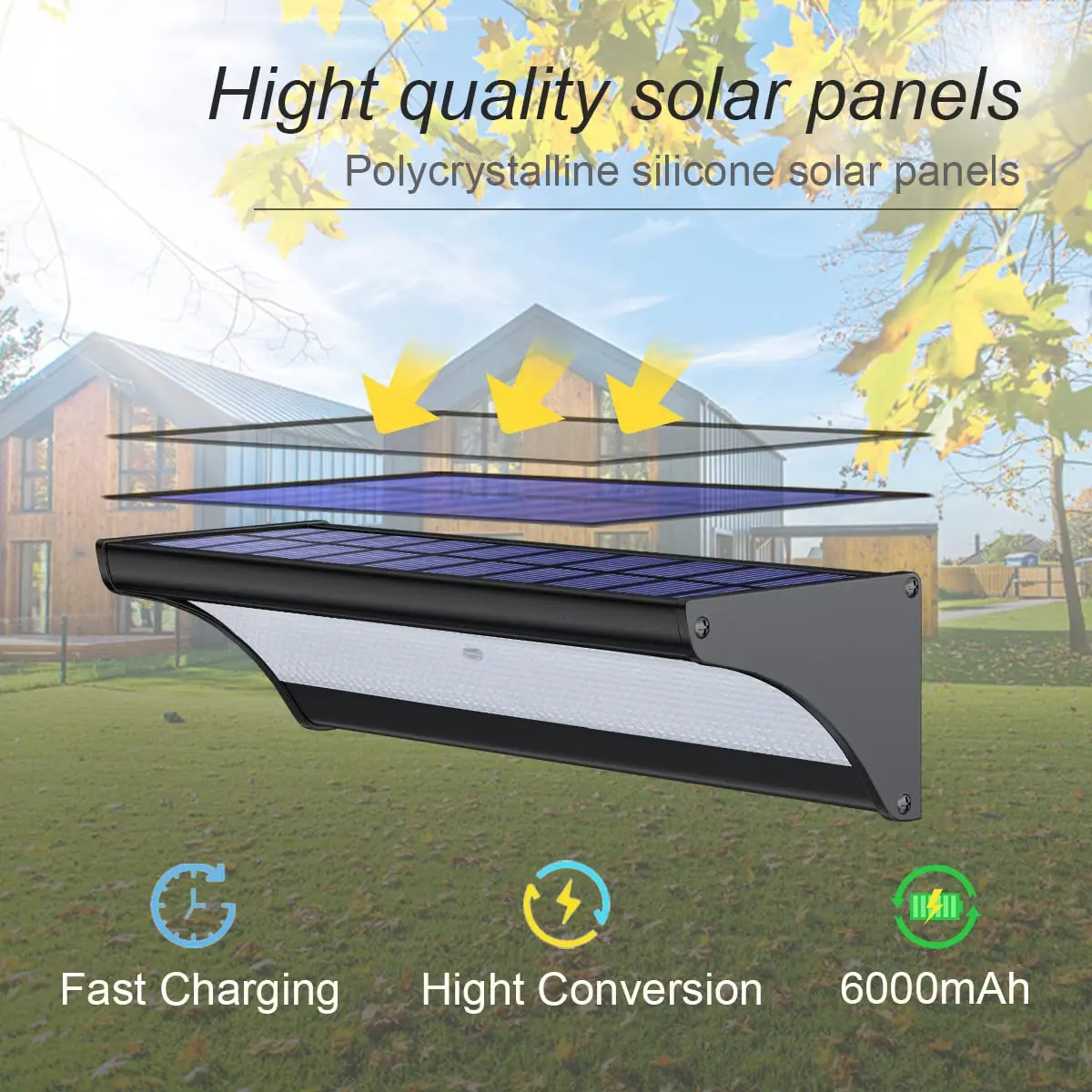 60/48Led Outdoor Solar Wandleu – Balance Beam Outdoor Bewertung und Preis