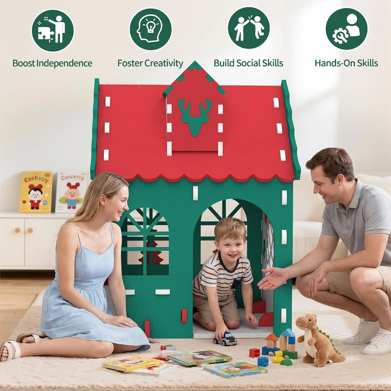 Kinder-Spielhaus mit Küchenthe – Kids Outdoor House With Kitchen Bewertung und Preis