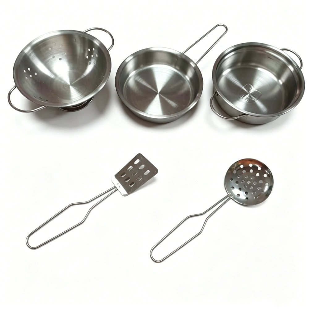 5-teiliges Kinder-Kochgeschirr – Kids Outdoor Kitchen Set Bewertung und Preis