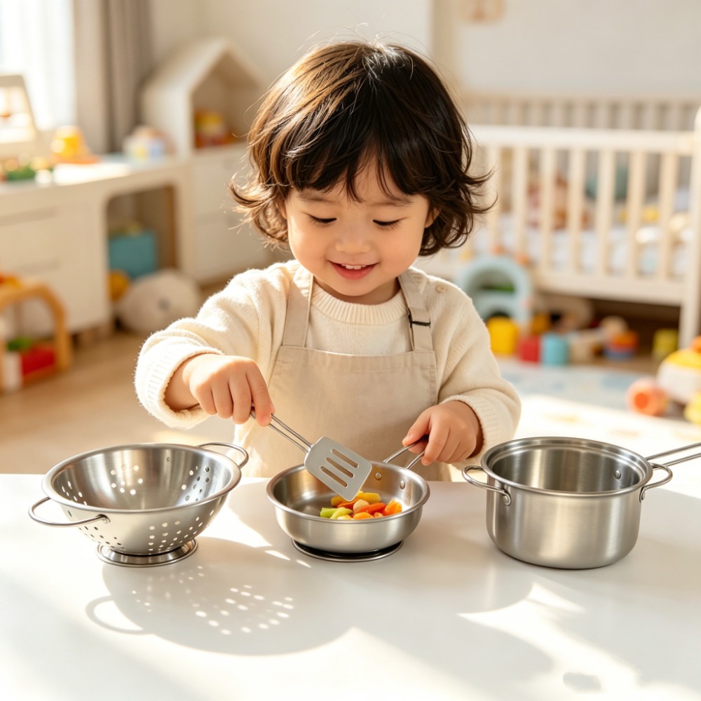 5-teiliges Kinder-Kochgeschirr – Kids Outdoor Kitchen Set Bewertung und Preis