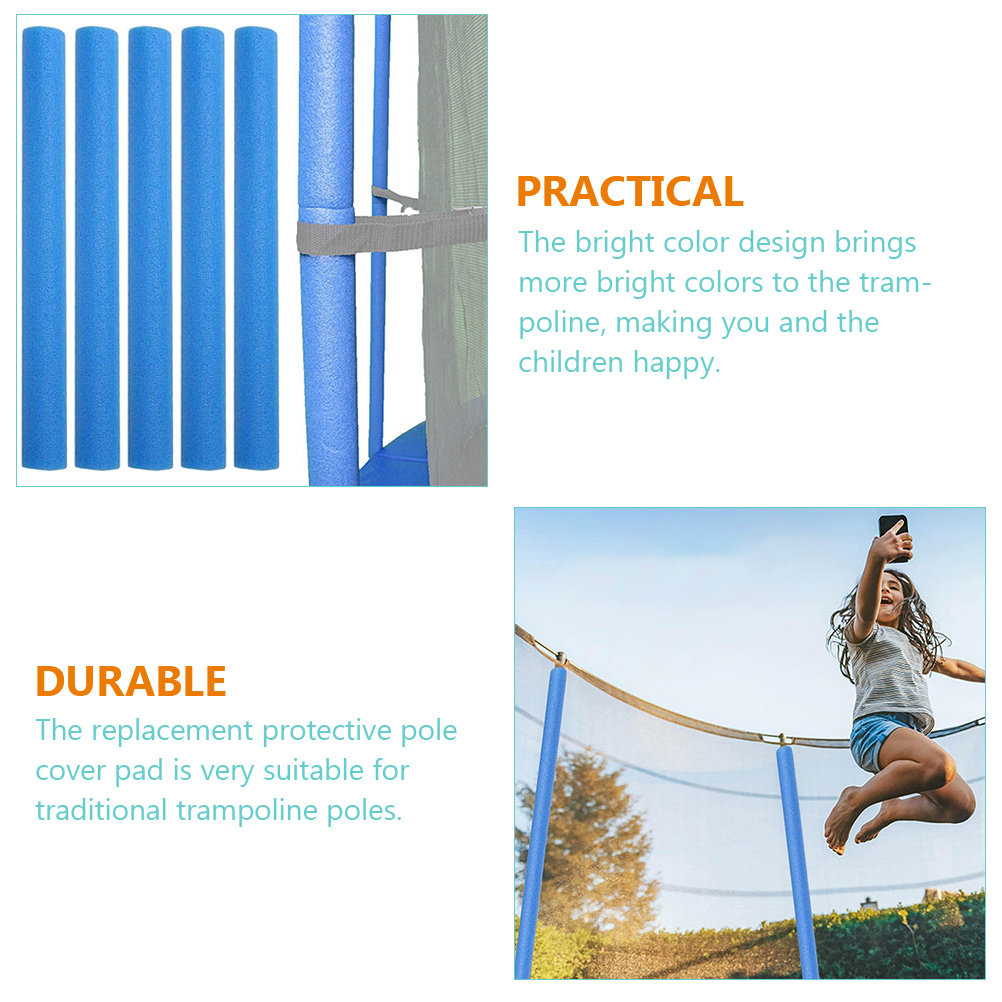 5 Stück Trampolin-Stangenschut – Kids Outdoor Youtube Bewertung und Preis