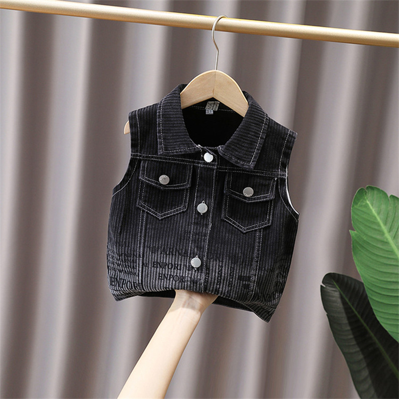 Junge Schwarz Denim Weste Früh – Kids Outdoor Vest Bewertung und Preis