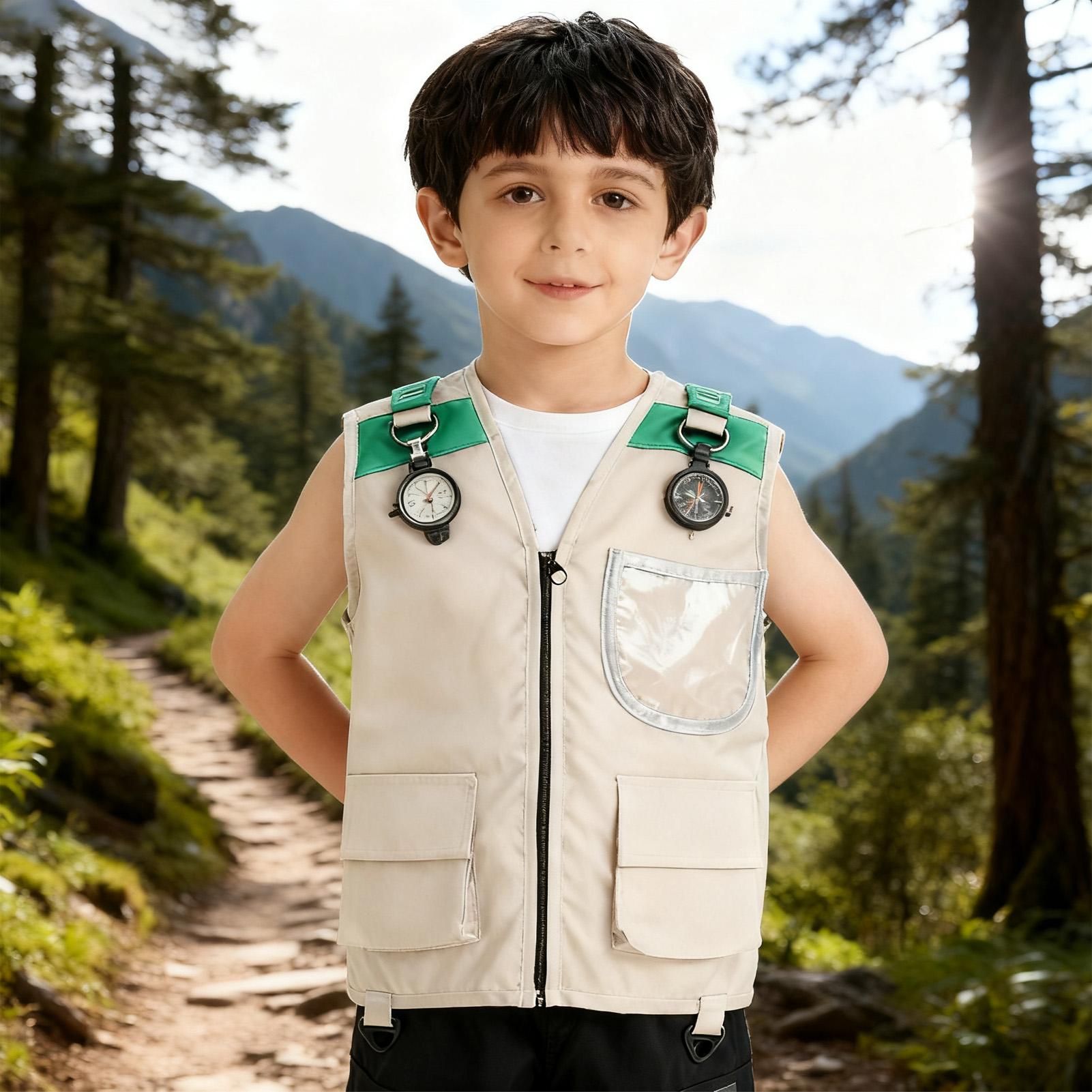 Kinder-Entdeckerweste Kostüm S – Kids Outdoor Vest Bewertung und Preis
