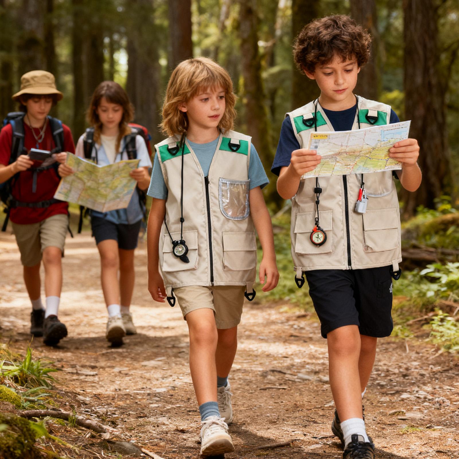 Kinder-Entdeckerweste Kostüm S – Kids Outdoor Vest Bewertung und Preis