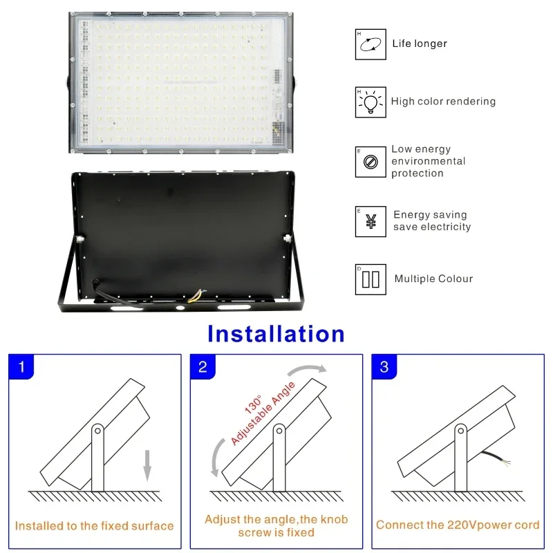 110V 220V Led Flutlicht 50W 10 – Balance Beam Outdoor Bewertung und Preis