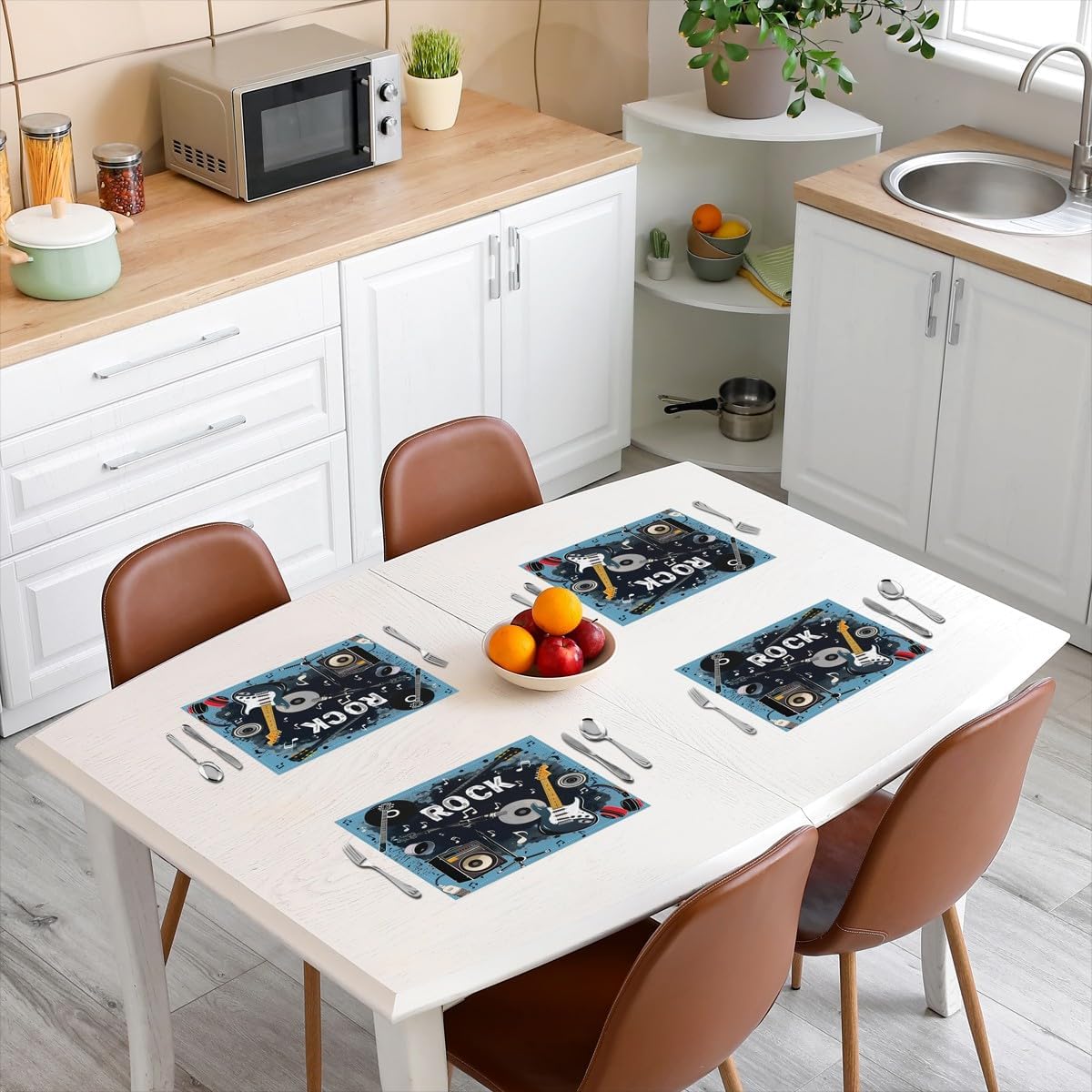 Rockmusik-Tischsets, 4er-Set,  – Kids Outdoor Kitchen Set Bewertung und Preis