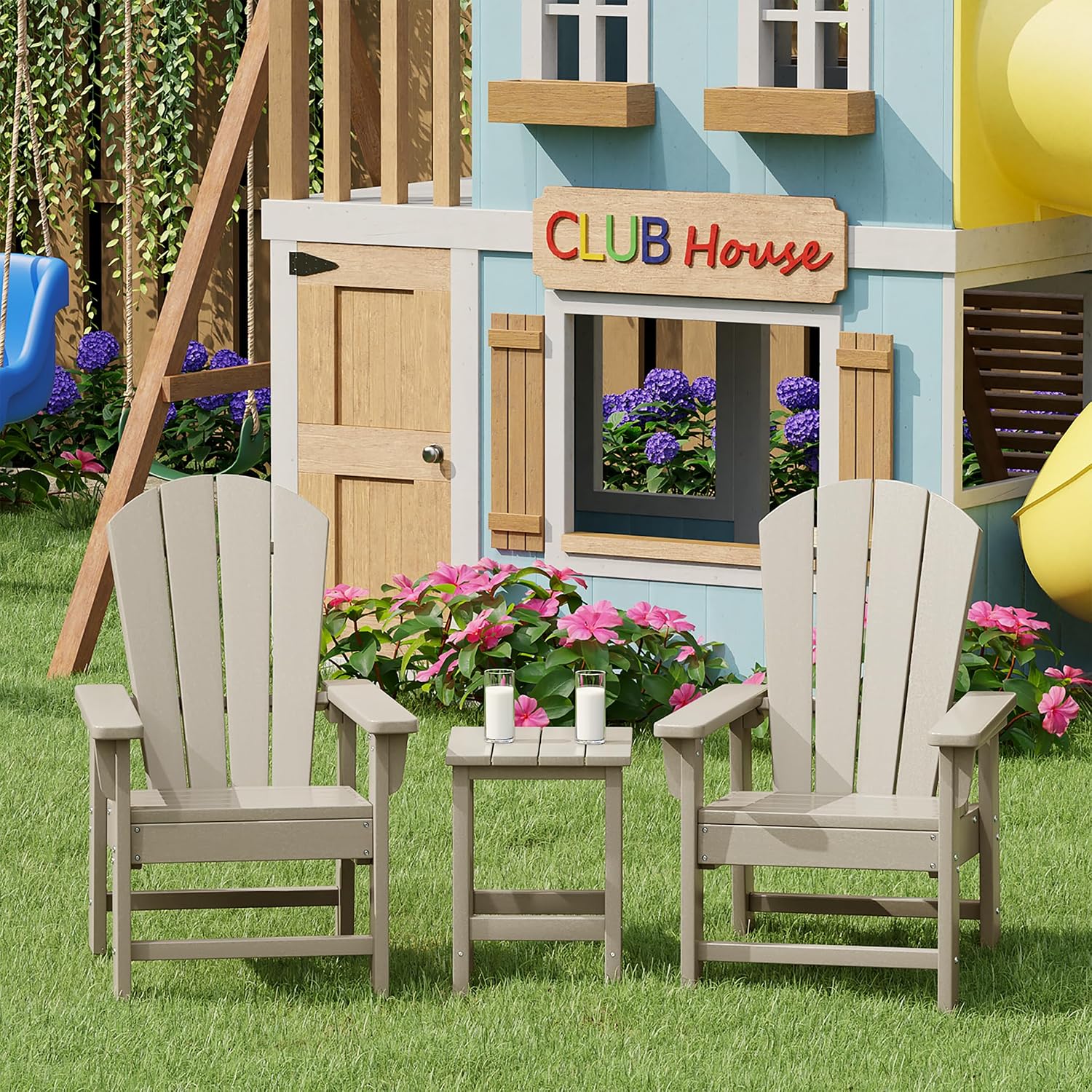 Kinder-Outdoor-Stuhl-Set mit 2 – Kids Outdoor Lounger Chair Bewertung und Preis