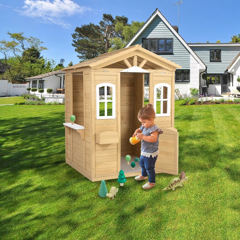 Modernes Klassisches Massivhol – Kids Outdoor Wooden Playhouse Bewertung und Preis
