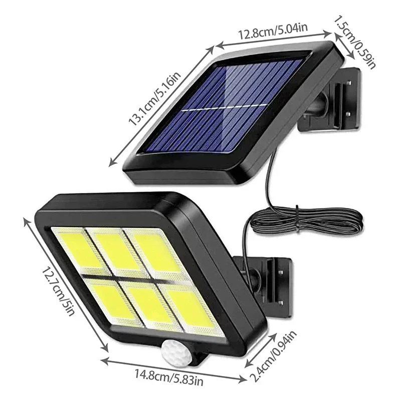 LED Solar Split Wand Lampe Im  – Balance Beam Outdoor Bewertung und Preis