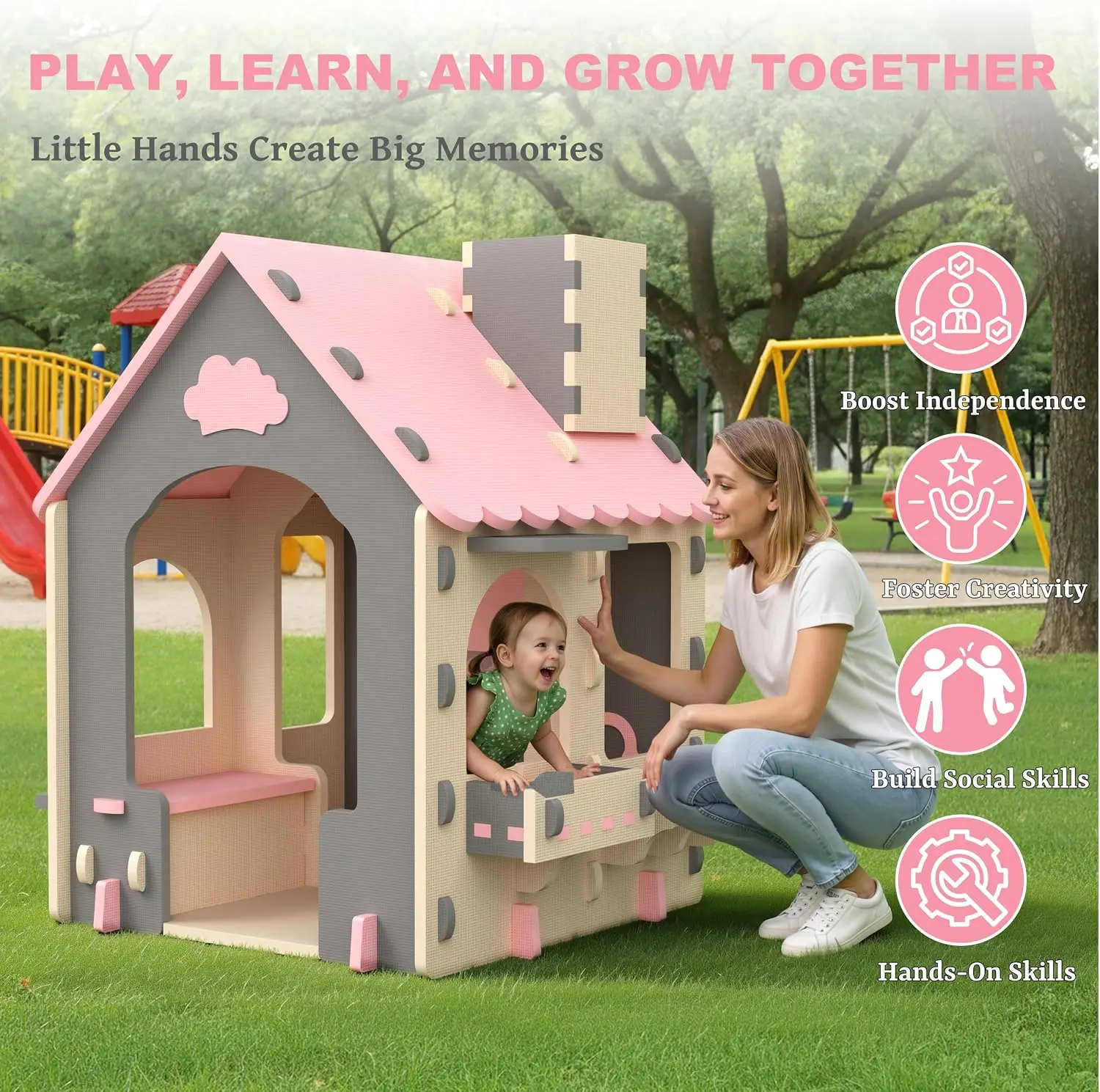 Kinder-Spielhaus mit Küchenthe – Kids Outdoor House With Kitchen Bewertung und Preis