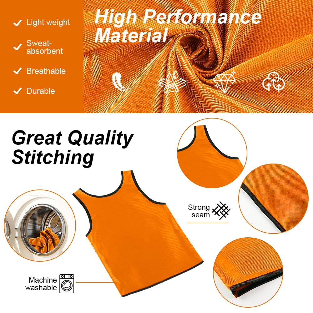 12 Stück Fußball-Trainingswest – Kids Outdoor Vest Bewertung und Preis
